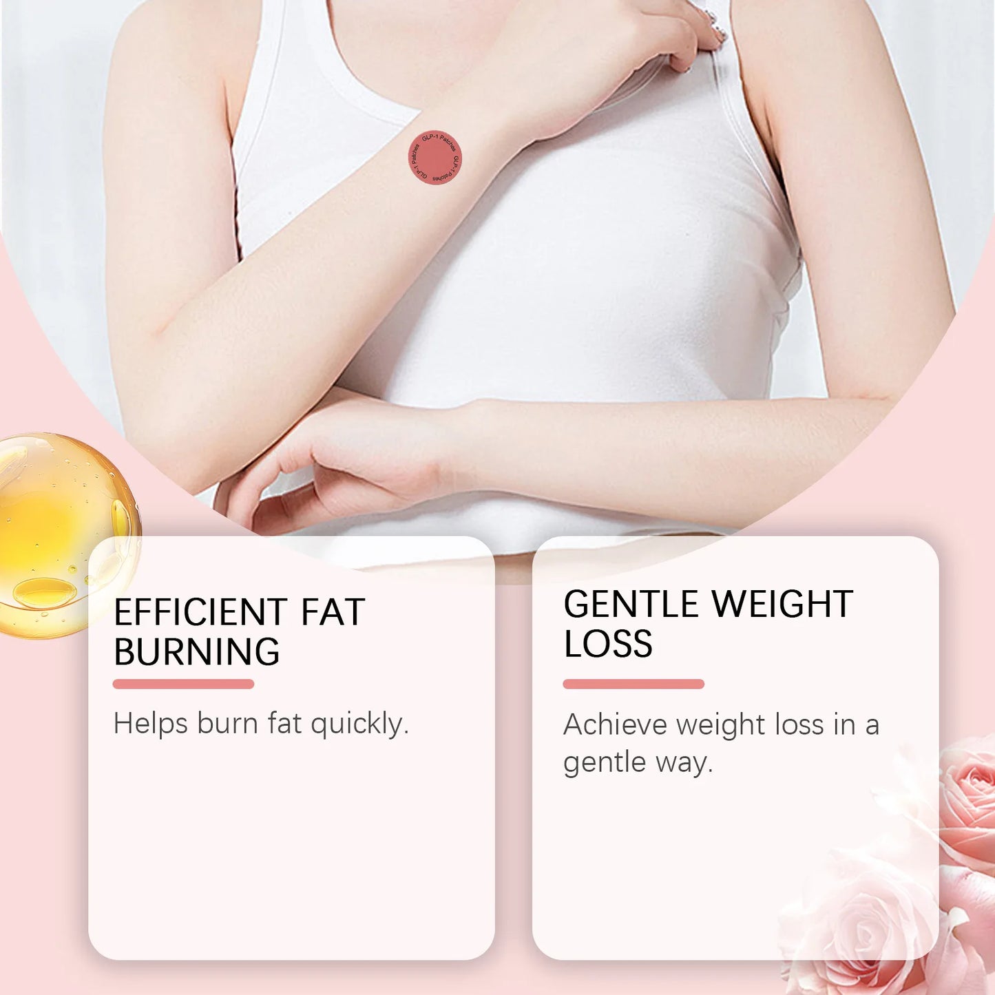 Body Shaping Patches Slimming Burning Fat Improve Stomach Belly Tighten Detox Suppressing Appetite Lose Weight Management Tools